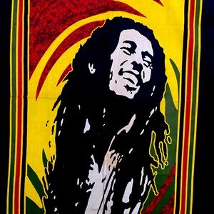 Bob Marley cloth wall hangers or however you would like to use them